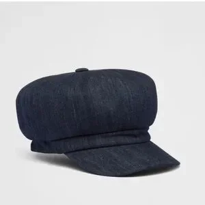 Prada denim baker boy cap hat new with tags Authentic PRADA Bucket Hat 57cm Size:S 1HC137 Denim  main image 4